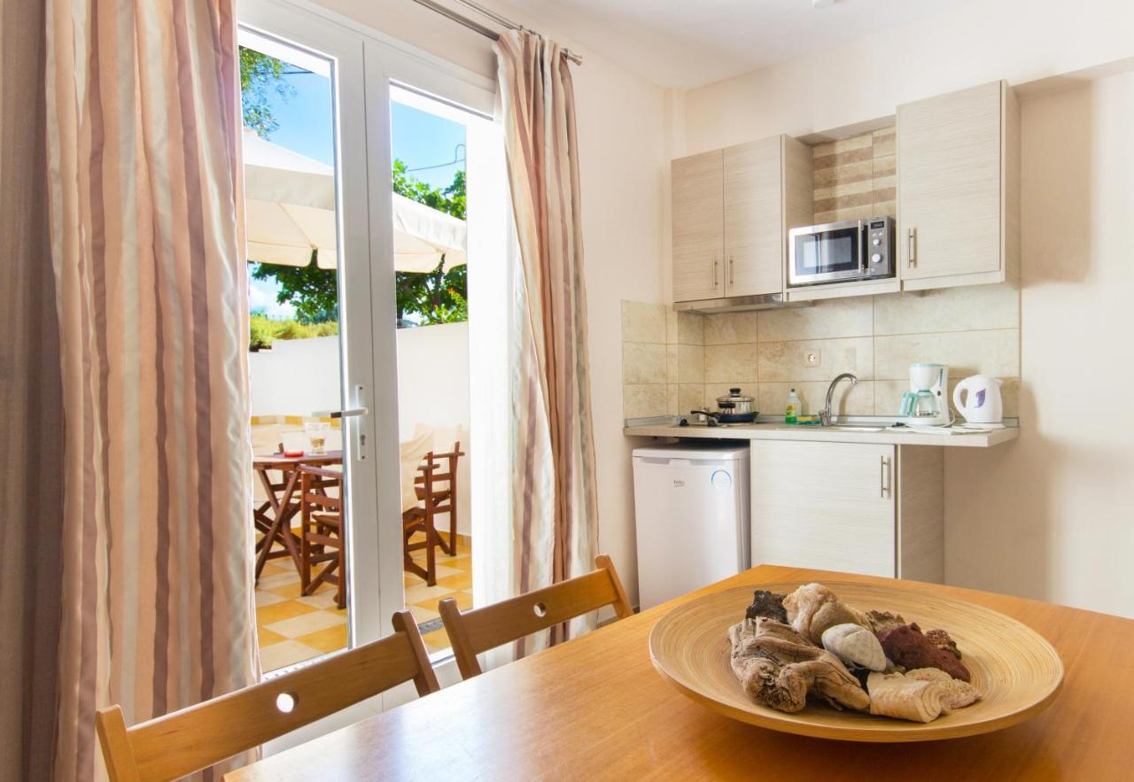 Aegean Sun Apartments Skala Rachoni  Eksteriør bilde