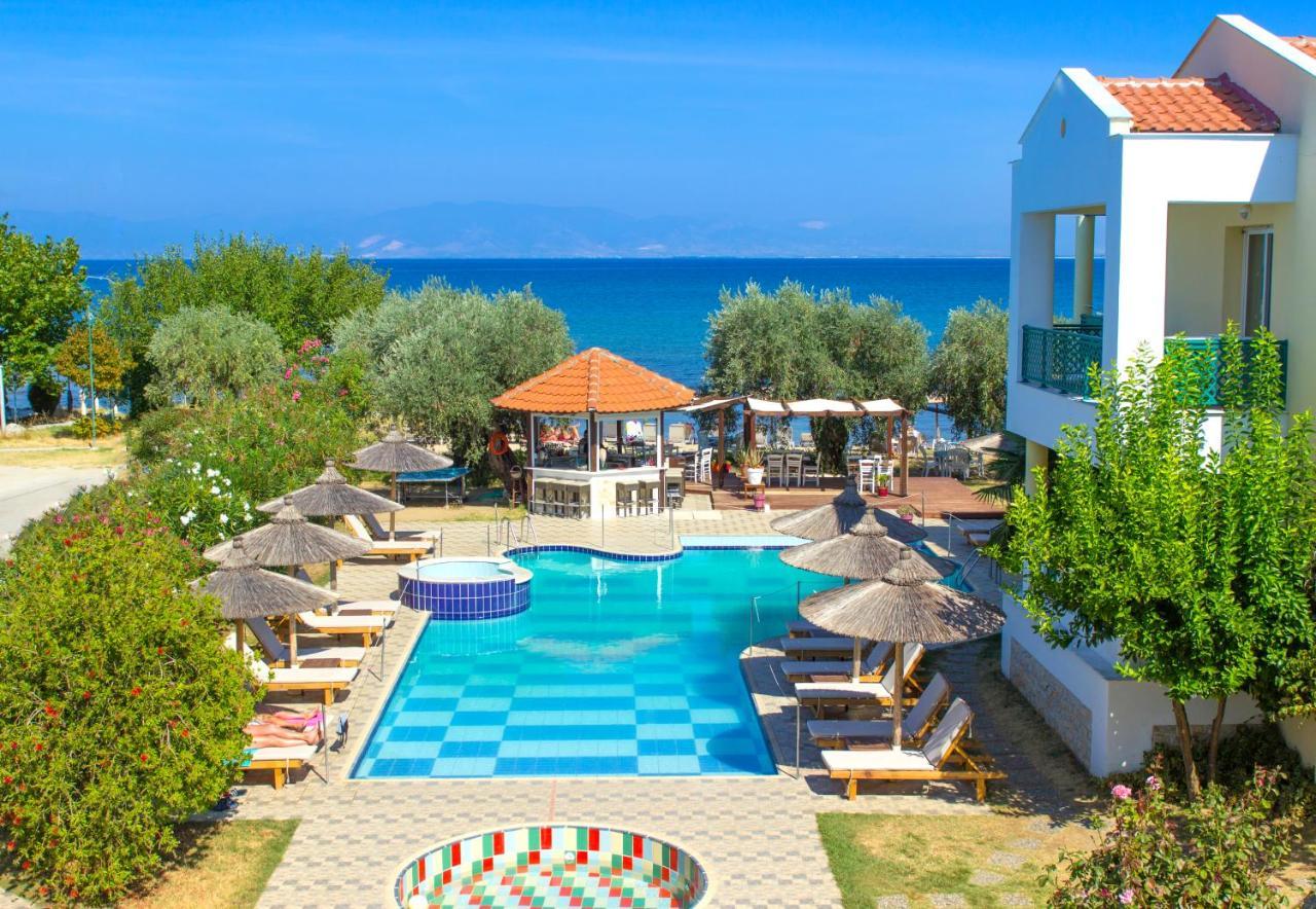 Aegean Sun Apartments Skala Rachoni  Eksteriør bilde