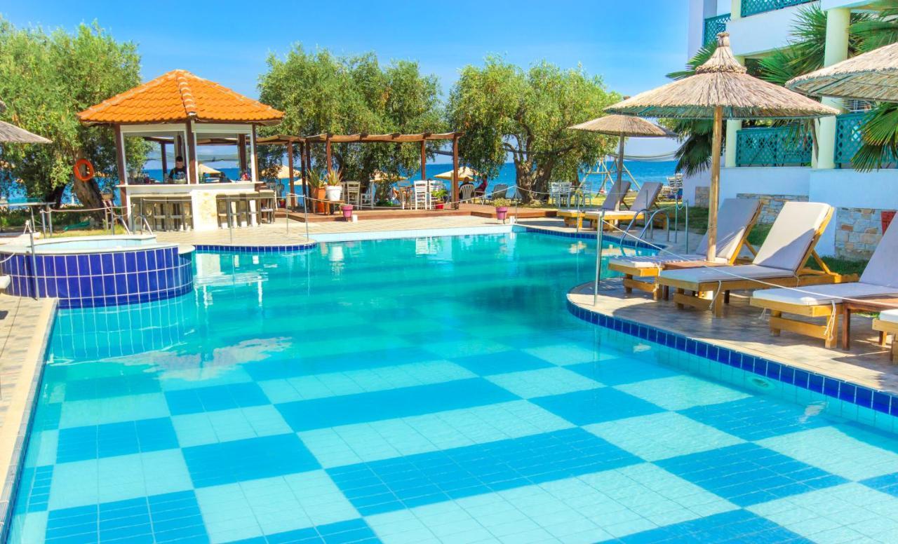 Aegean Sun Apartments Skala Rachoni  Eksteriør bilde